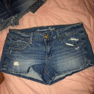 American eagle jean shorts